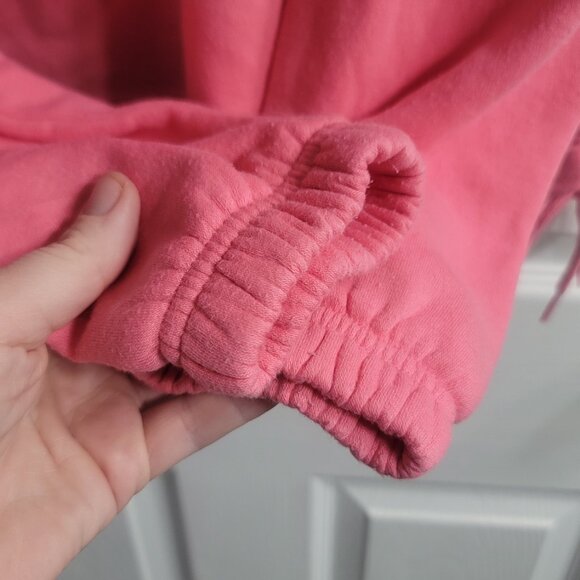 #358 NO BO Pink Cropped Sweater You Are What You Manifest - Picture 2 of 7